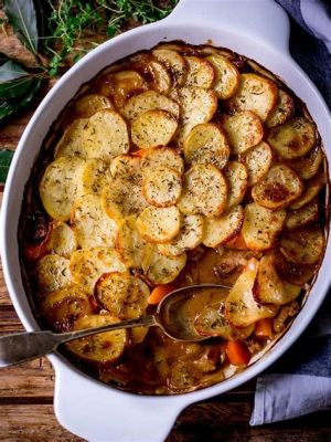  Lancashire Hotpot: Ein würziges Fest für die Sinne - ein herzhaftes Eintopfgericht aus dem Norden Englands!